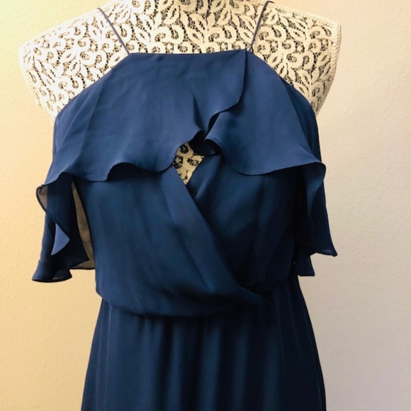 NWOT Sunbird Crossover Front Silk Camisole Dress - Picture 3 of 8